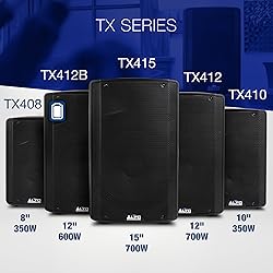 ALTO TX410and TX12S Powered PA Speaker and
