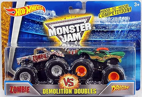 monster jam hot wheels zombie