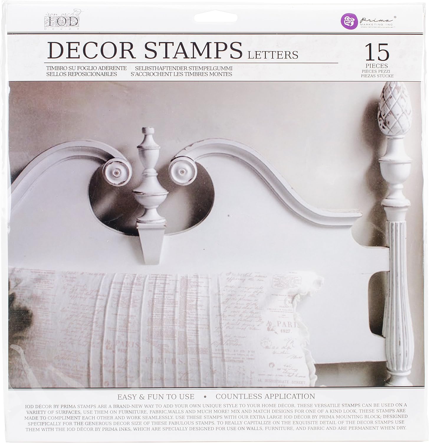 Prima Marketing 655350815707 IOD Decor StampsLetters Amazon.ca Home