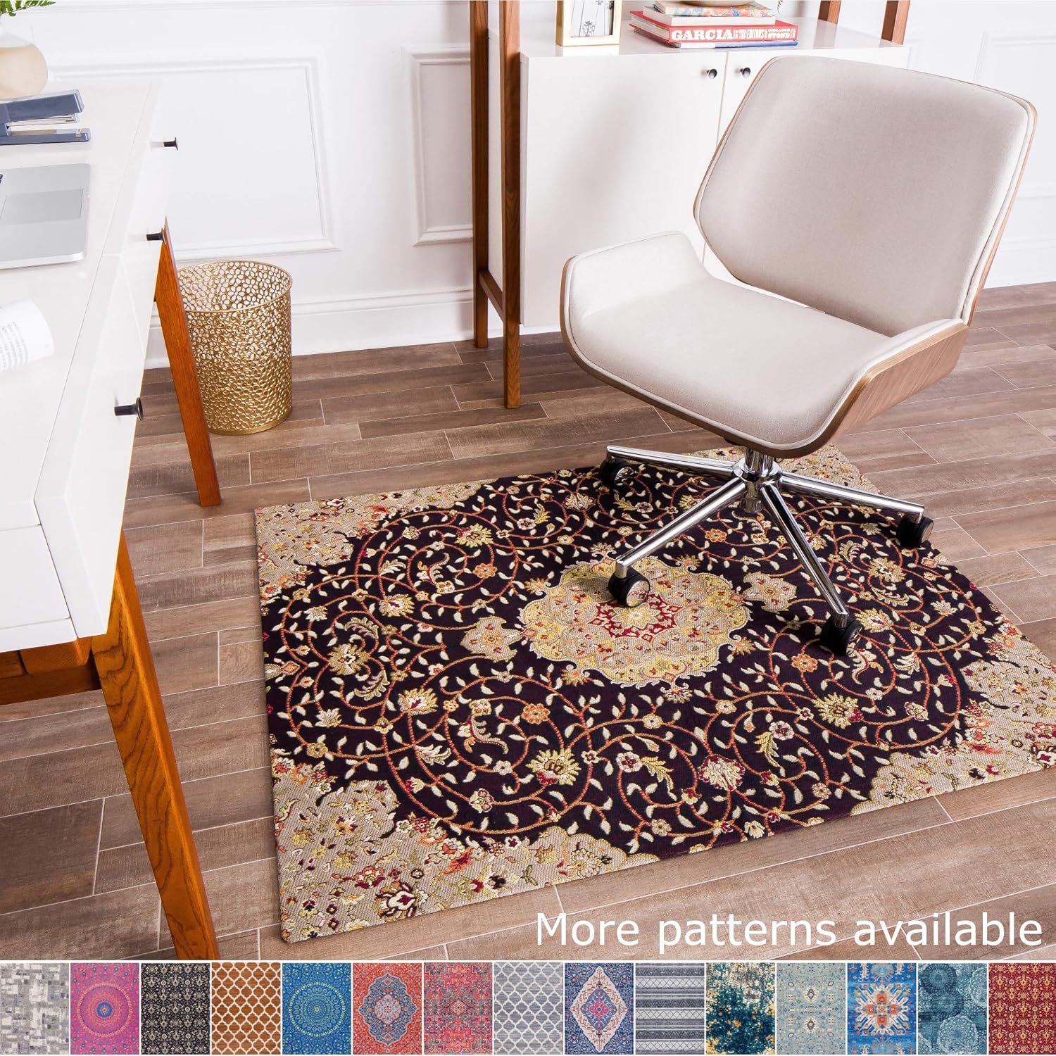 Best black chair mat for rug