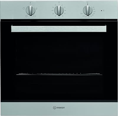 Indesit Built In IFW6230IX 60cm Electric Oven Stainless Steel 71L