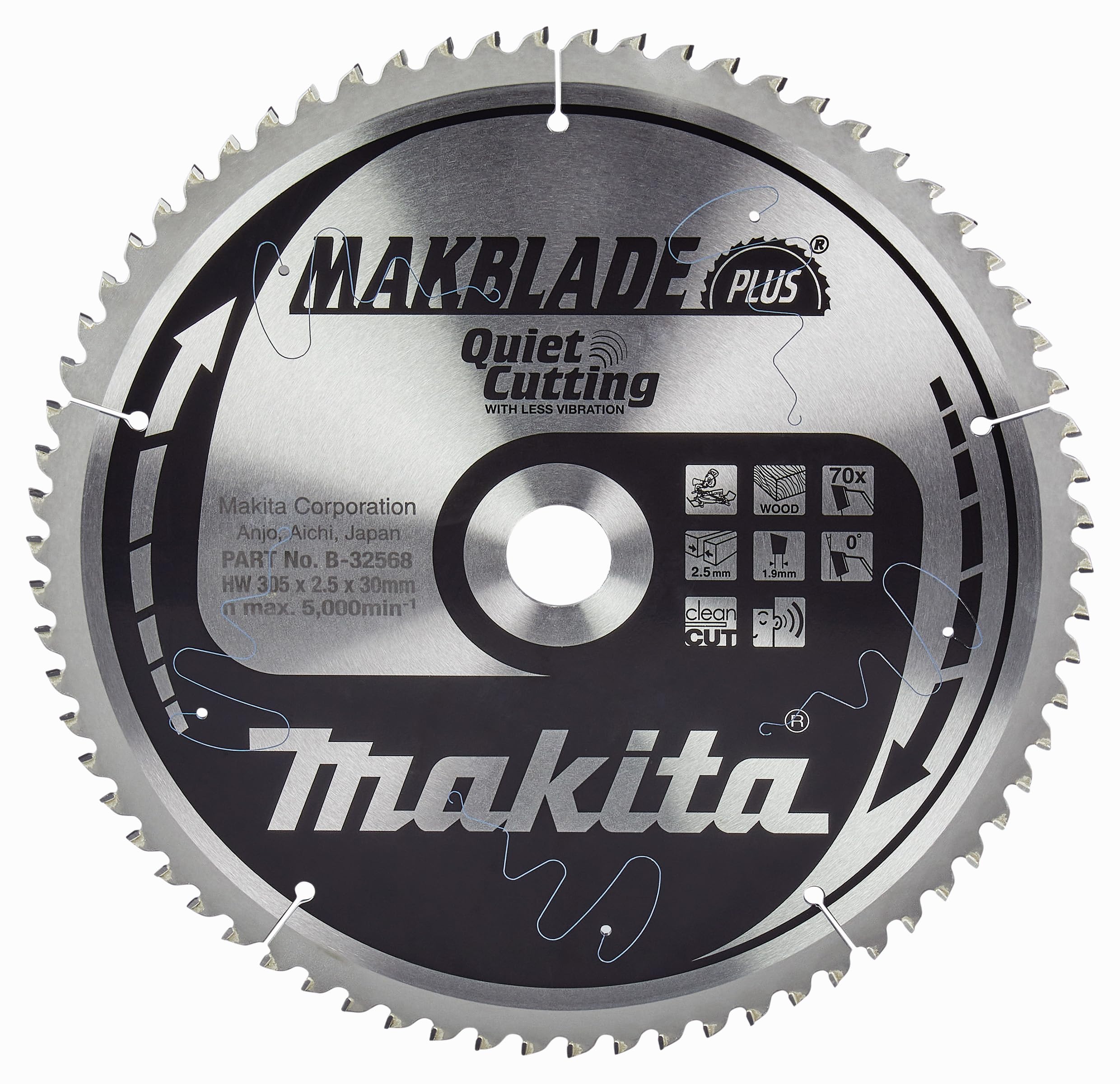 Makita B-32568 Makblade Plus 305x30x70T