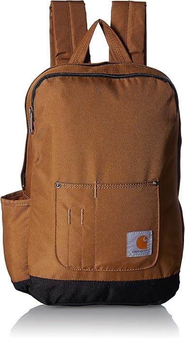 Amazon Carhartt カーハート バックパック リュック カバン フロントボックスピスネーム O S Carhartt Brown タウンリュック ビジネスリュック