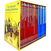 Usborne Young Reading Series Collection 40 Books Box Set