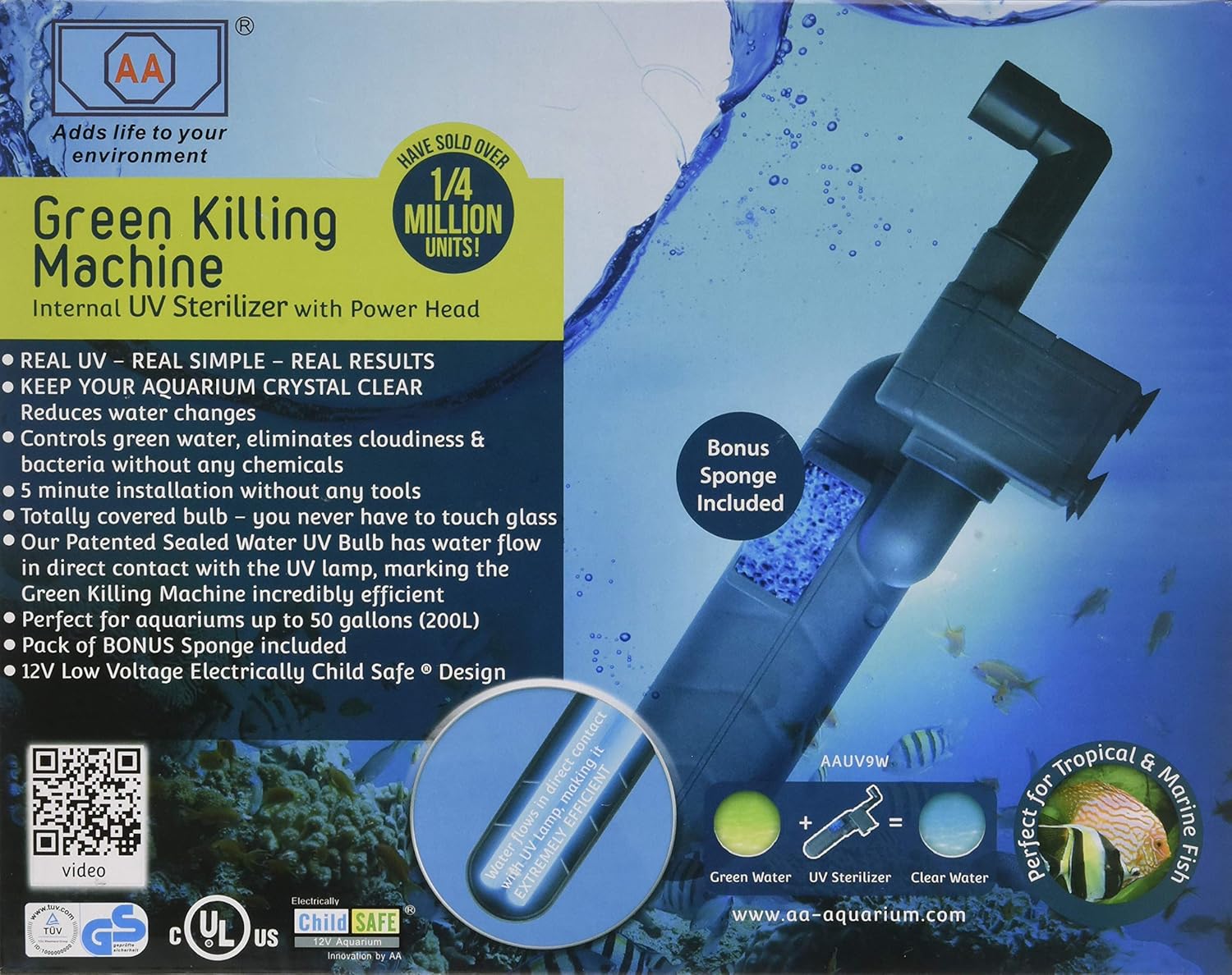 internal uv sterilizer