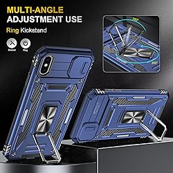 FRLMOOES for iPhone Xs Case with 2 Screen