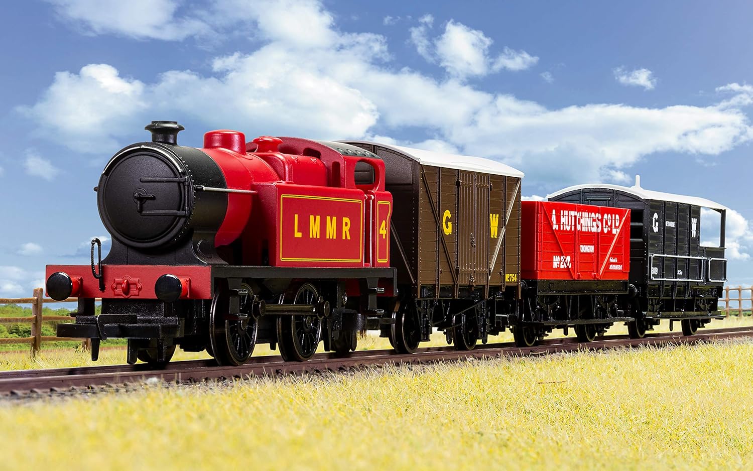 hornby industrial freight train set