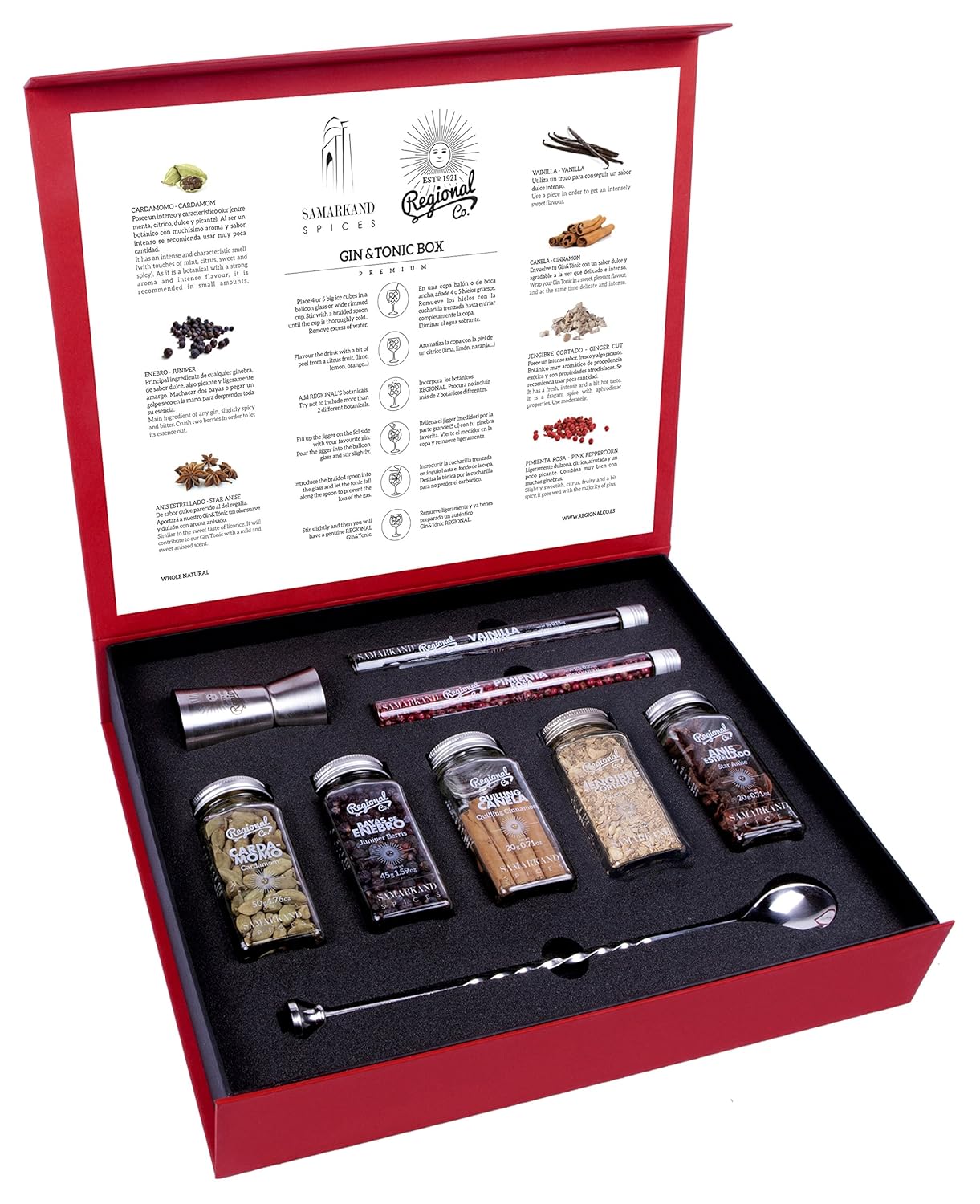 Gin Tonic infusions Aroma Beuteln Botanicals Geschenk 6 Aromen zum