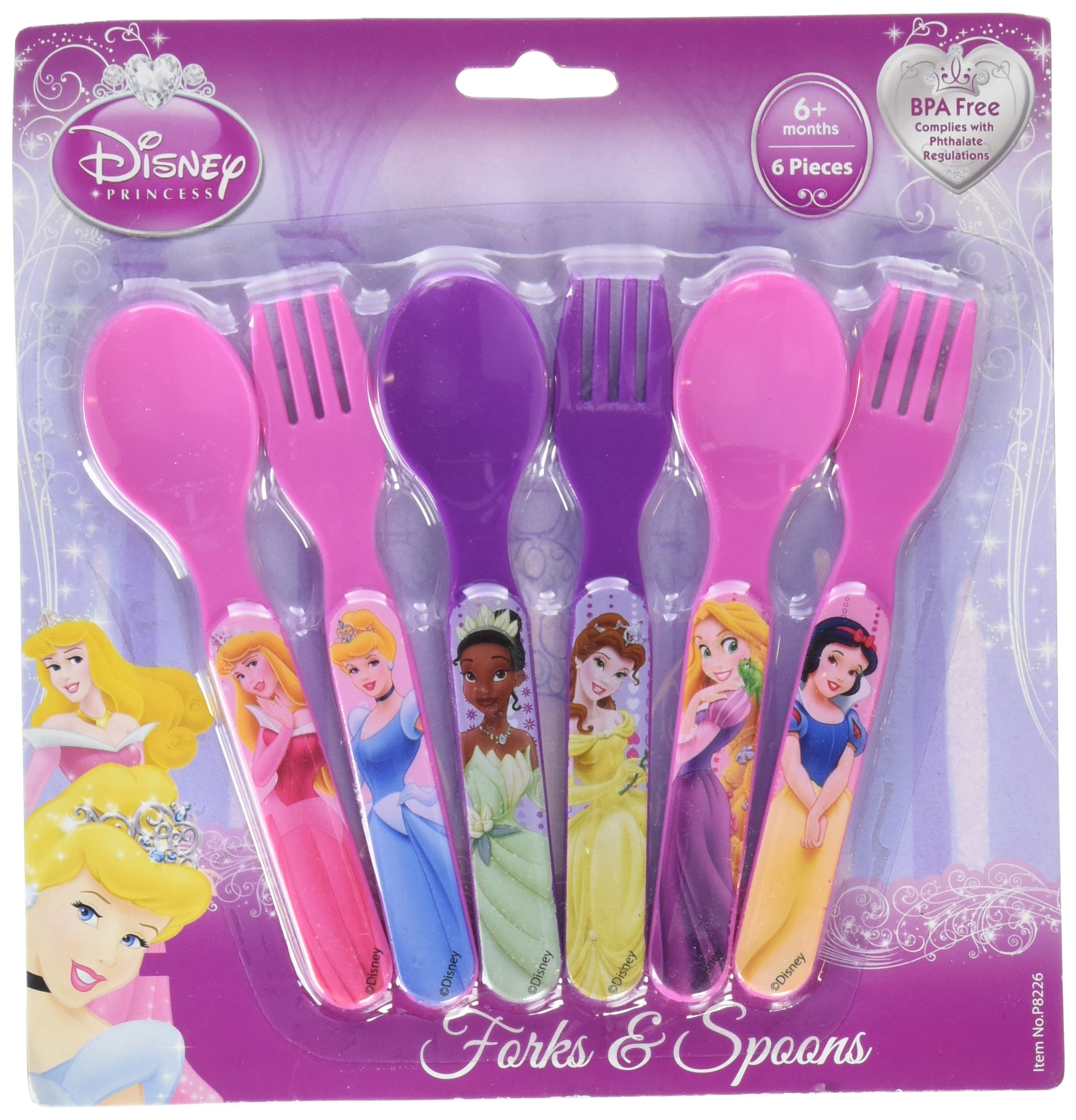 Disney Minnie Mouse Fork and Spoon Set Baby