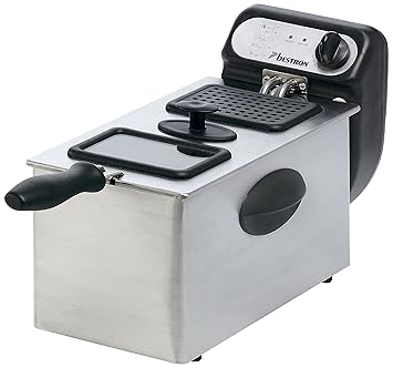 Bestron AF350 Freidora, 230 V, 50 Hz, inox