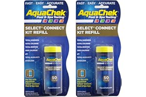 AquaChek 541640-02 Select 7-in-1 Test Strip Refills (2 Pack)
