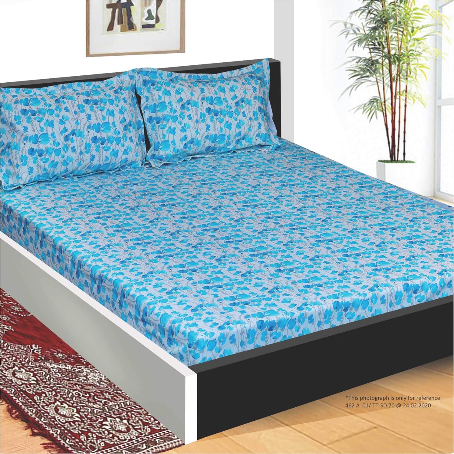 double cot bed sheet size