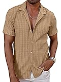HOTake Men's Summer Beach Vacation Shirts Casual