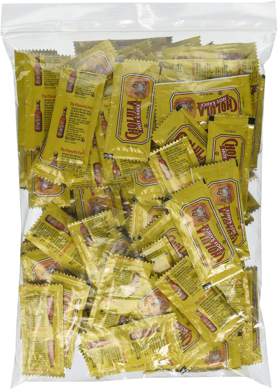 Cholula Hot Sauce Packet - Bundle of 100