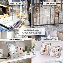 DYCacrlic 5-Pack 24x24 Plexiglass Sheets,PET Sheet