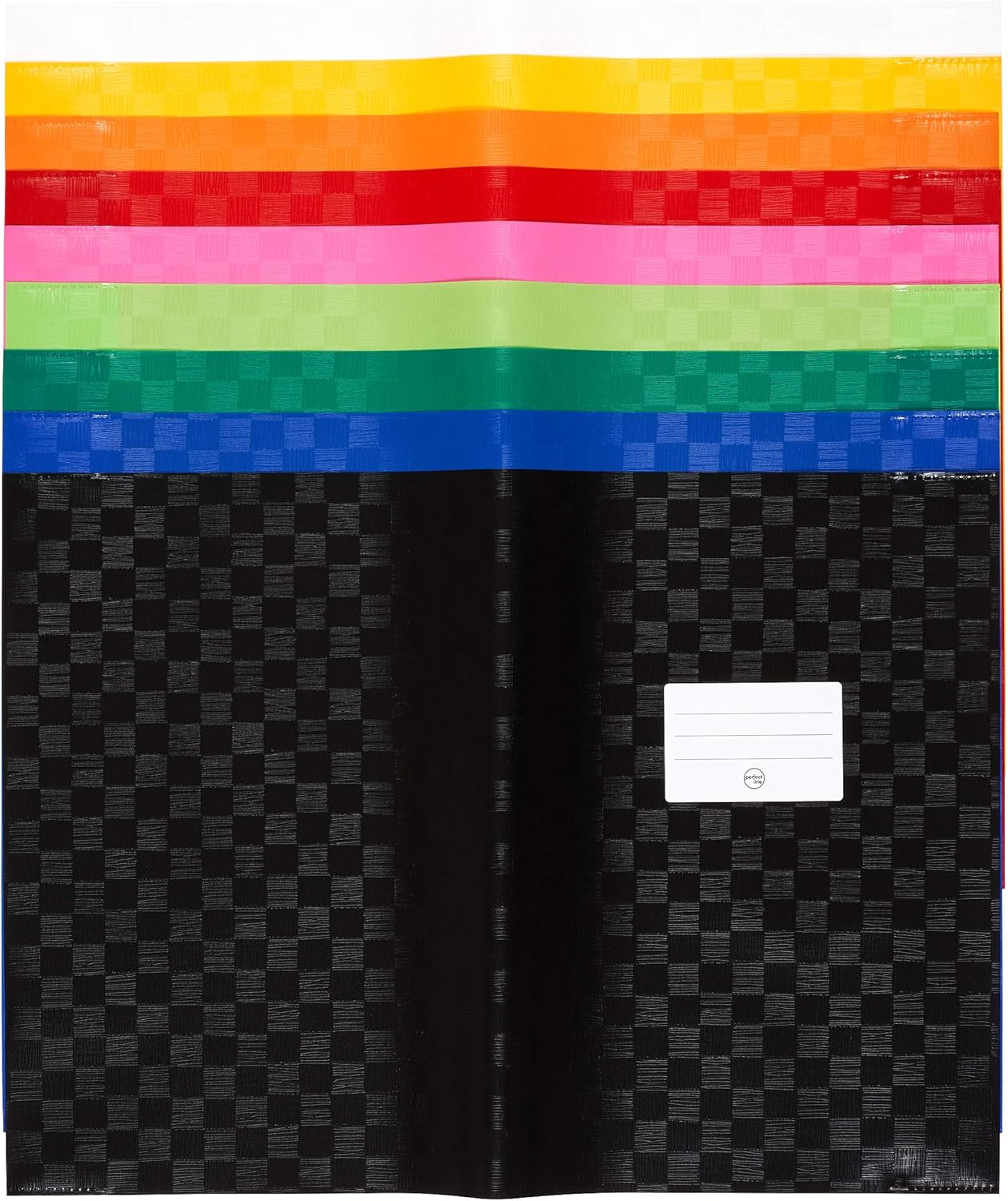 Perfect Line • Pack of 25 Exercise Book, 8.34 x 11.69 Inch, Recyclable Plastic Cover, 9, Book Cover Protector DIN A4 - Image 3