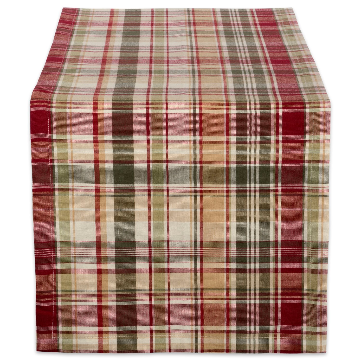 Cabin Plaid 100% Cotton Table Runner (14x72")