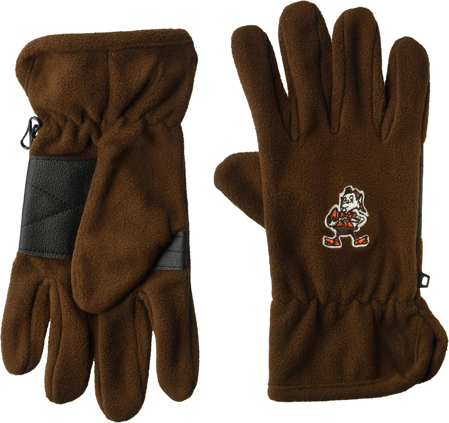 OTS NFL Cleveland Browns Men's Fleece Glove, Legacy, Men's