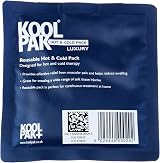Koolpak Luxury Reusable Hot & Cold Pack 13 x 14cm Blue