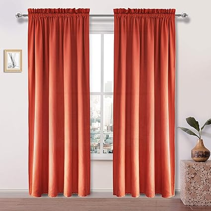 Amazon Com Dwcn Faux Linen Curtain Sunlight Filtering Window