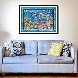 Think2Master Ocean Life 250 Pieces Jigsaw Puzzle