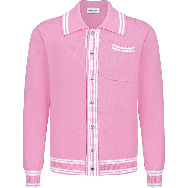 Amazon.com: OXKNIT Men's Retro Zipper Knitted Cardigan Sweater