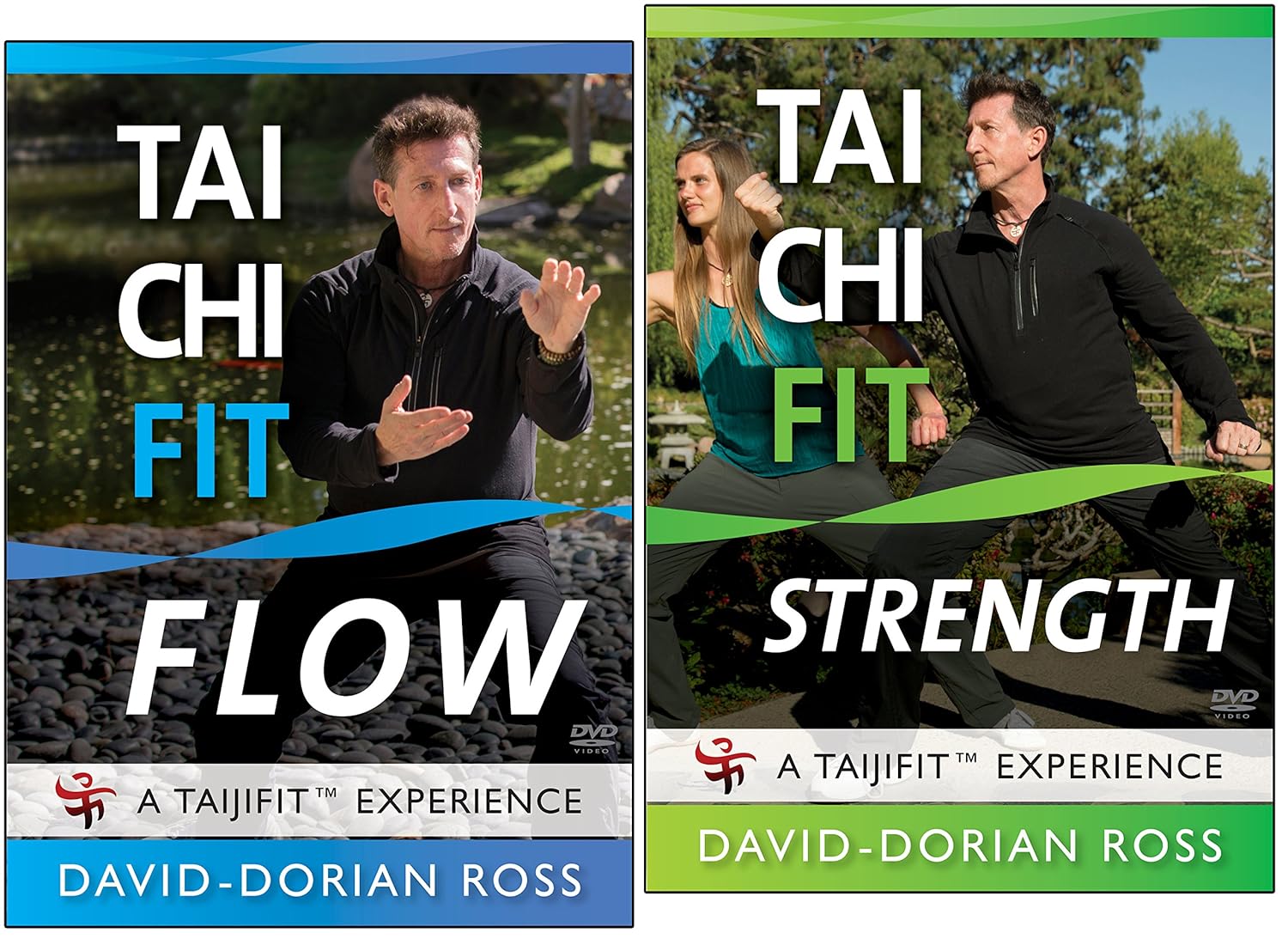 Bundle: Tai Chi Fit 2-DVD set - FLOW / STRENGTH with David-Dorian Ross