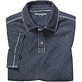 Johnston & Murphy Mens Vintage Slub Polo