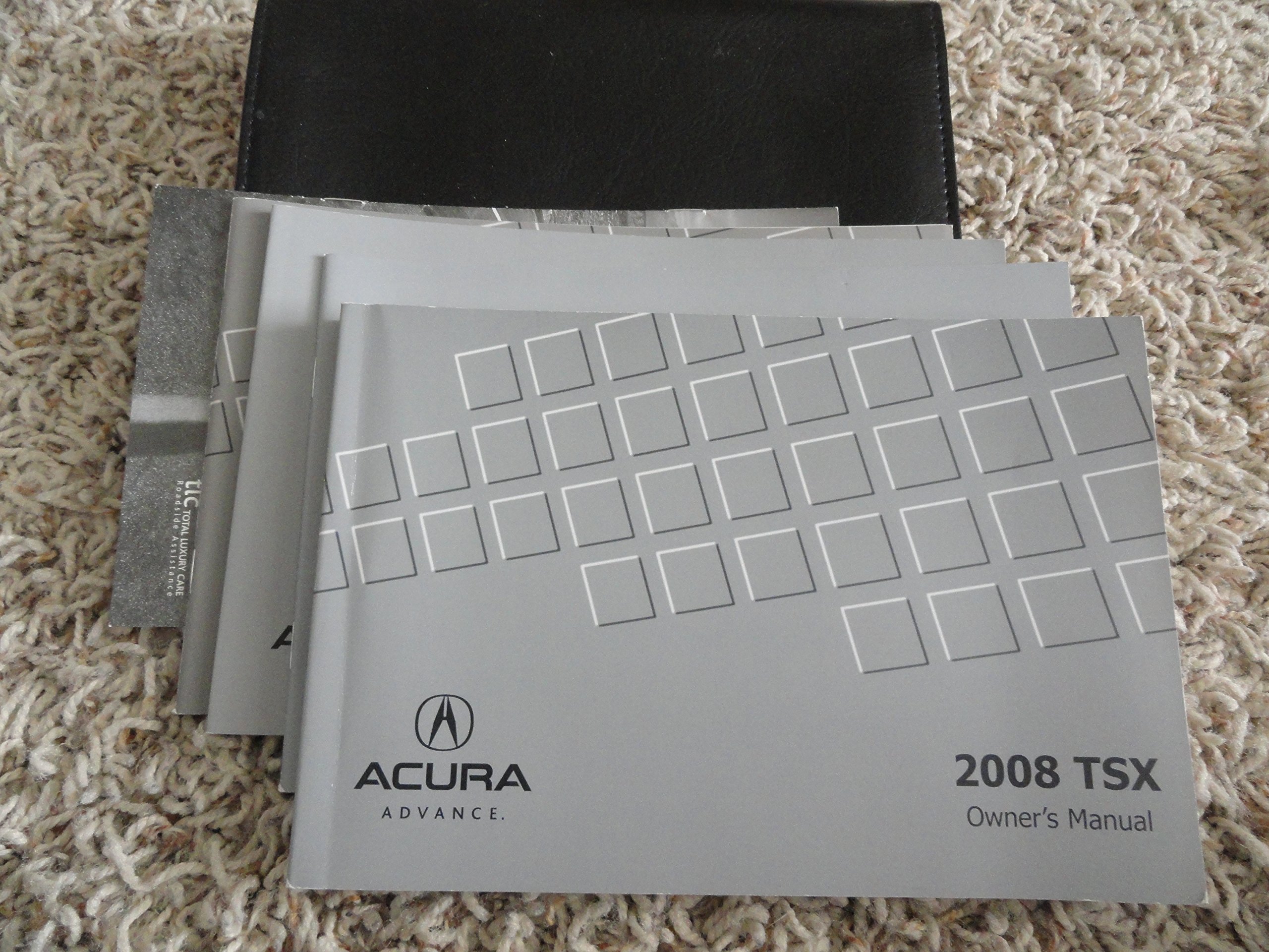 2008 Acura Tsx Owners Manual Acura Amazon Com Books