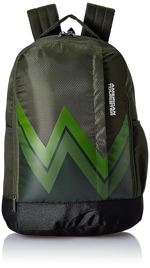 American Tourister 28 Ltrs Olive Casual Backpack (AMT Twist Backpack 02 - Olive)
