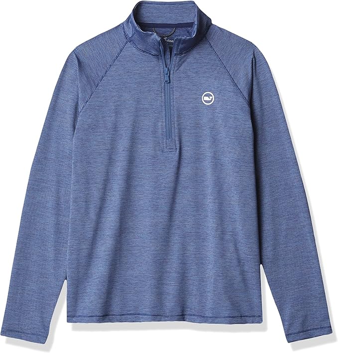 vineyard vines Boys� Sankaty 1/2 Zip Pullover, Blue Depth