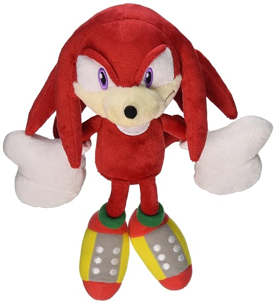 thumbnail image 2 of Great Eastern Sonic The Hedgehog Knuckles Plush - 12 Inches, Official Licensed, NWT 2 of 5