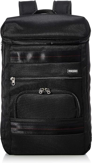 Amazon ヒデオワカマツ リュックサック ルーバー トップオープン 15l メンズ ブラック Hideo Wakamatsu ヒデオワカマツ メンズ