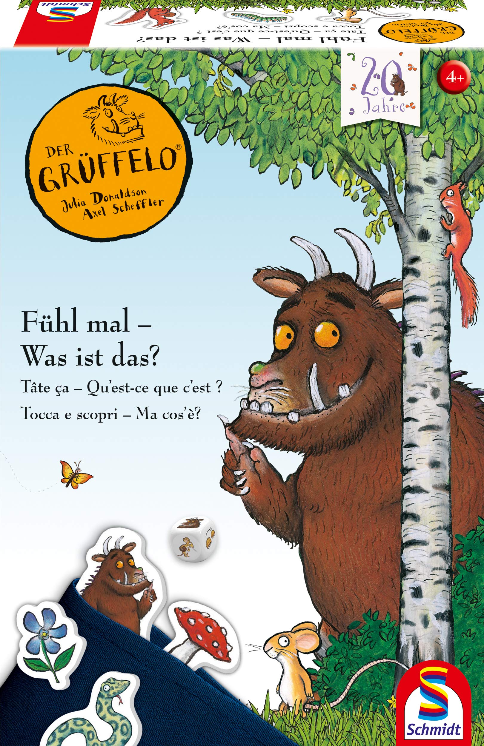 Schmidt Spiele 40588 The Gruffalo Feel Mal-Was ist Das Colourful