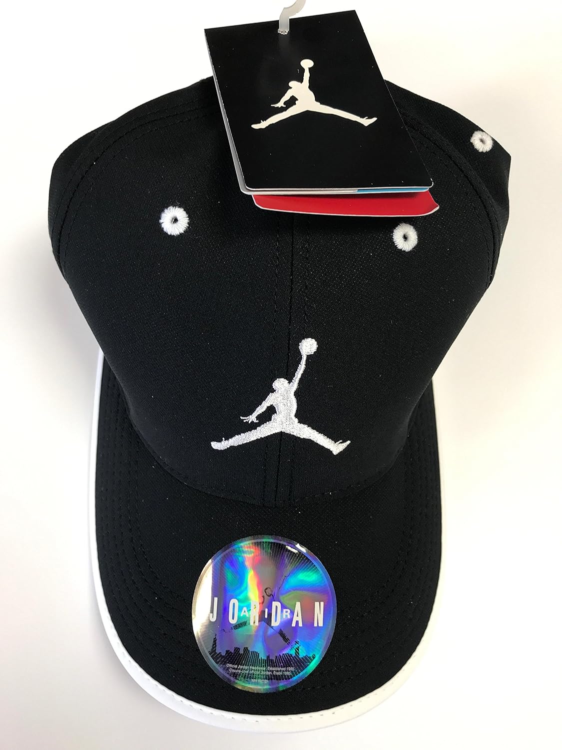 Amazon.com: NIKE Jordan Jumpman H86 Adjustable Hat (Black/White): Clothing