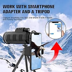 JiaSifu 40x60 High Definition Monocular Telescope