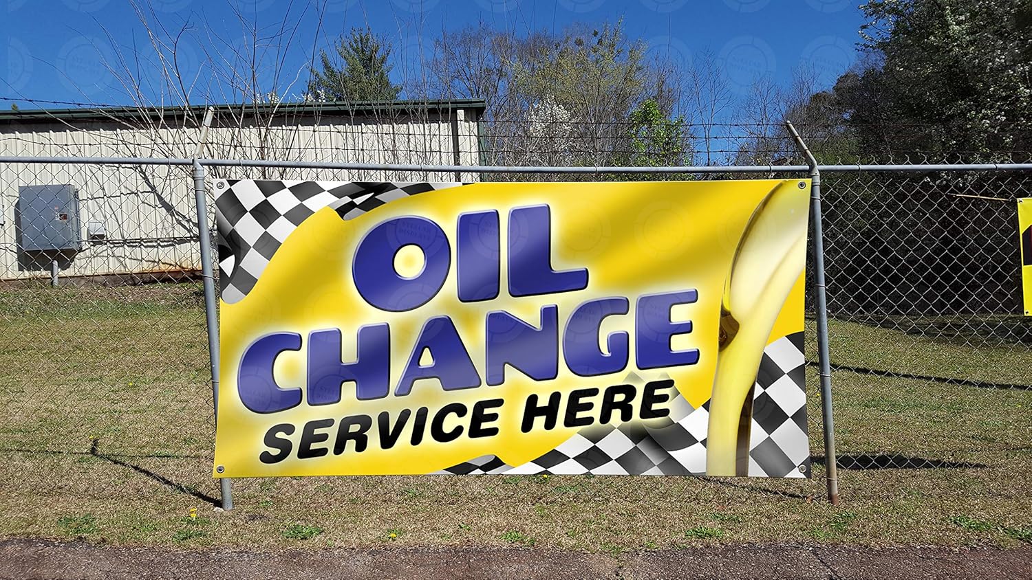 Crafts OIL CHANGE Advertising Vinyl Banner Flag Sign Many Sizes Available USA Other Crafts