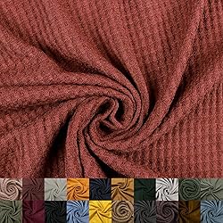 Texco Inc 59" Wide Rayon Spandex Waffle Open Knit