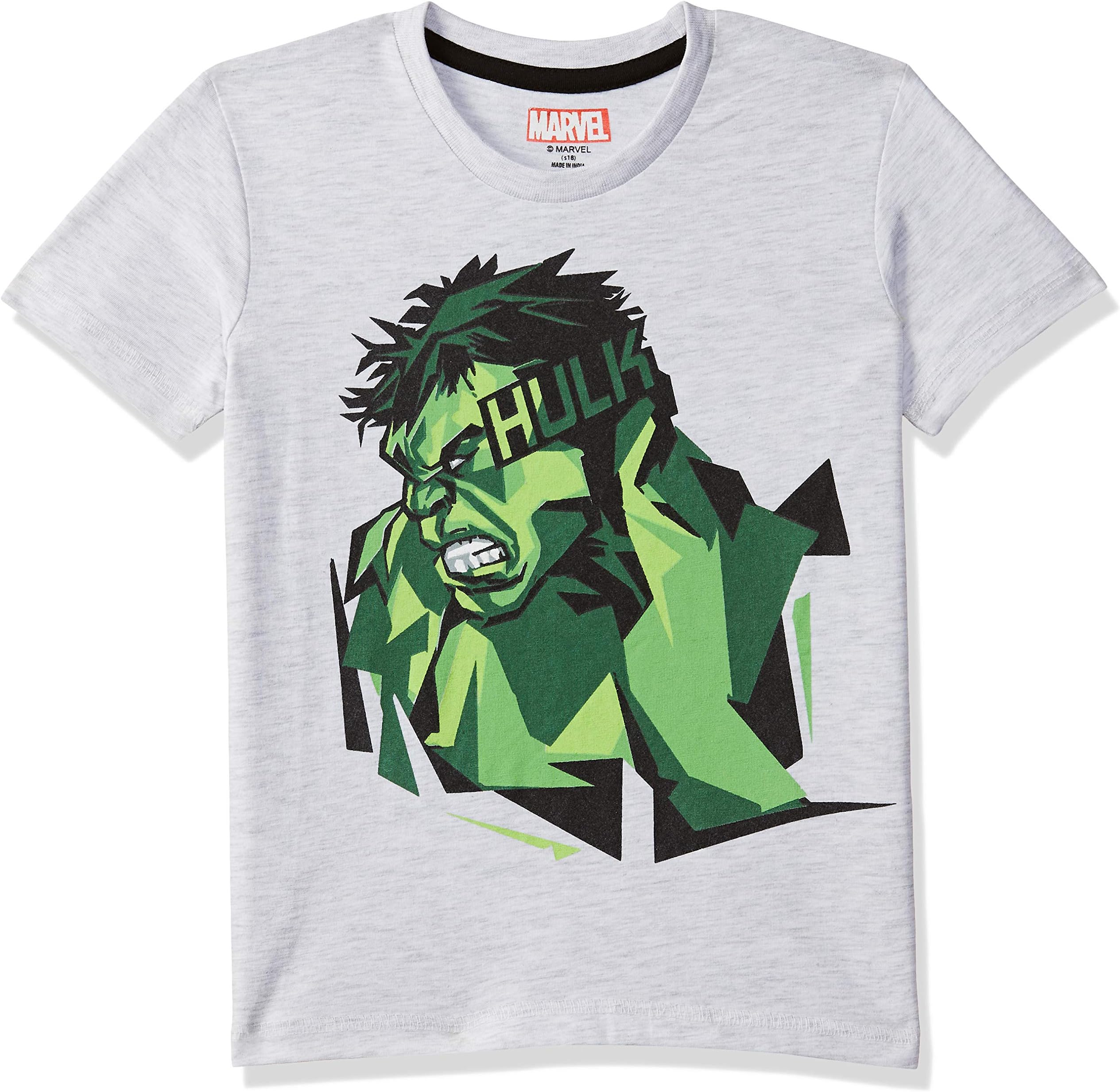 Boys' Plain Regular Fit T-Shirt
