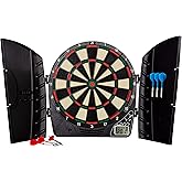 Franklin Sports Electronic Dart Board Sets - Soft Tip Electric Dartboard with Digital Scoreboard - (6) Darts Included