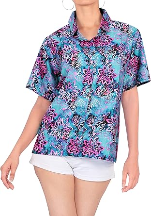 affordable women's plus size hawaiian shirts