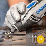 Dremel 428 Carbon Steel Brush Set, 19 mm, 2 Brushes for Rust Removal view 3