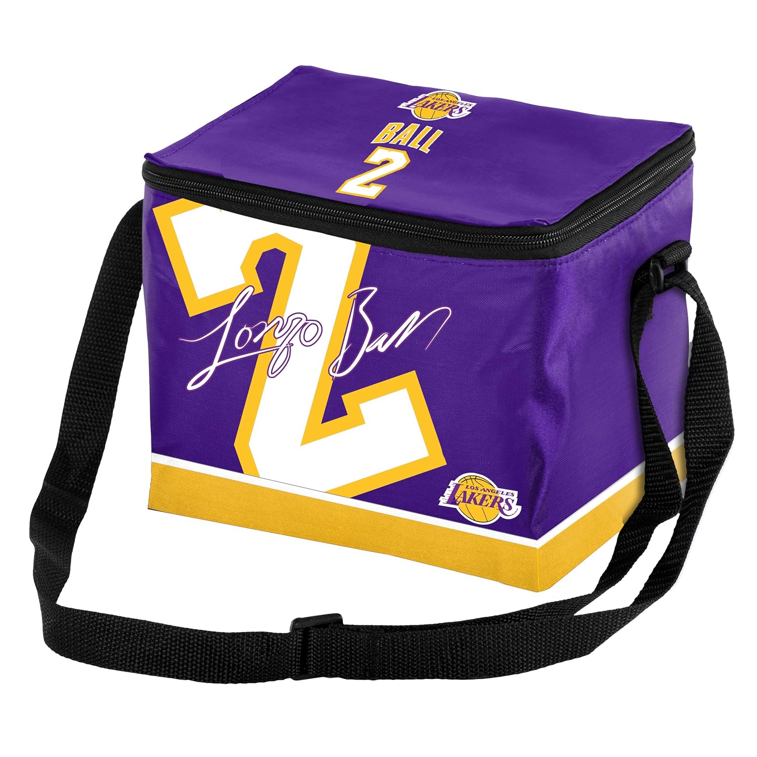 Forever Collectibles NBA Team Player Zippered Lunch Bag