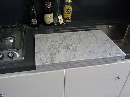 Carrara Base En Marbre Pour Petrir Blanc Amazon Fr Cuisine