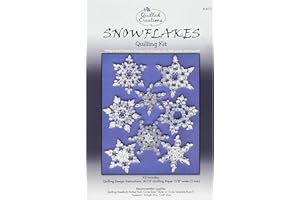 QUILLED CREATIONS Quilling Kit, Snowflakes