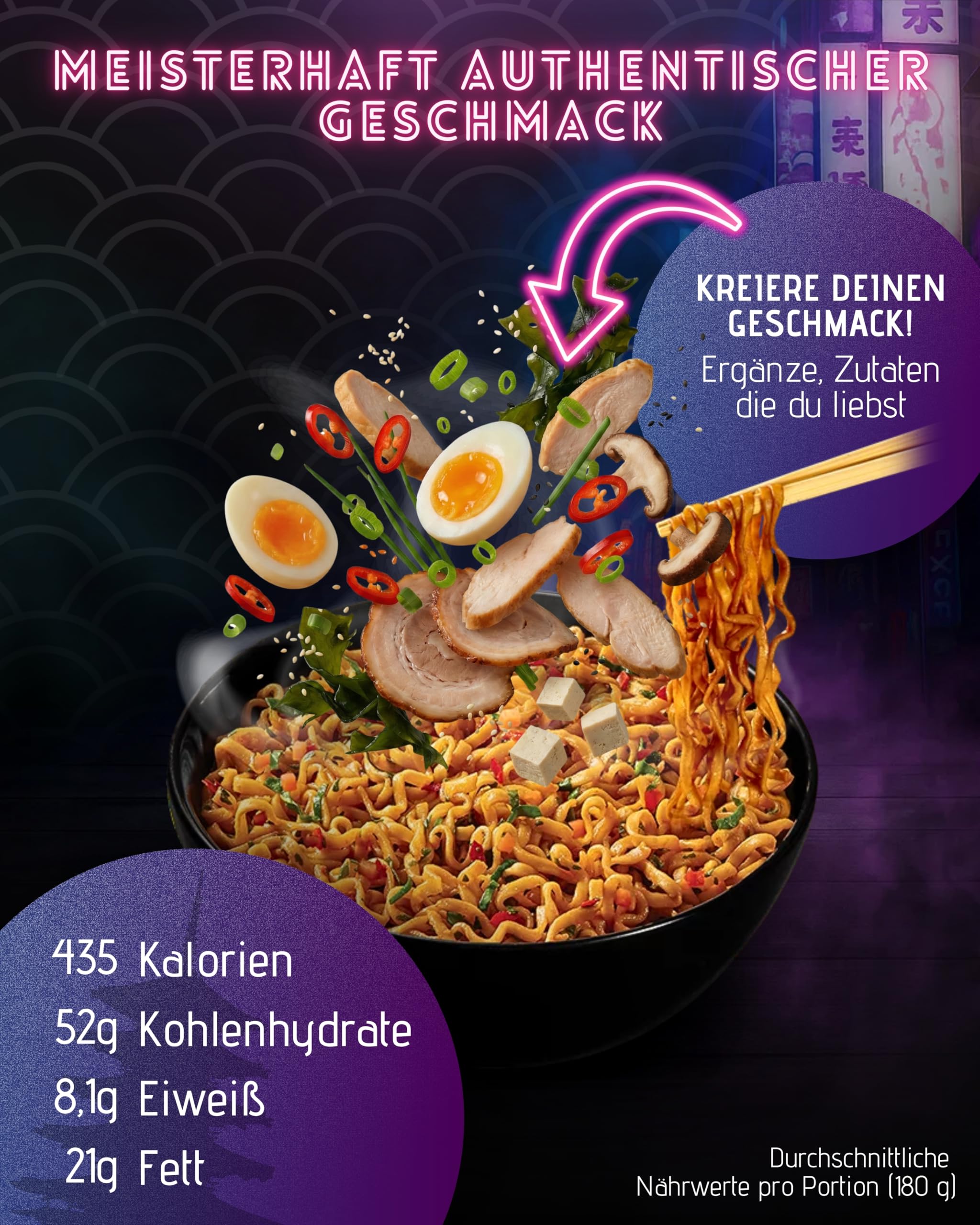 OYAKATA Instant-Nudelbecher Korean BBQ 93 g I Koreanischer Grillgeschmack & süß-würzige Sojasoße I Fertigmahlzeit in 3 Minuten I Perfekt für unterwegs & Zuhause I Authentische japanische Ramen-Nudeln 3