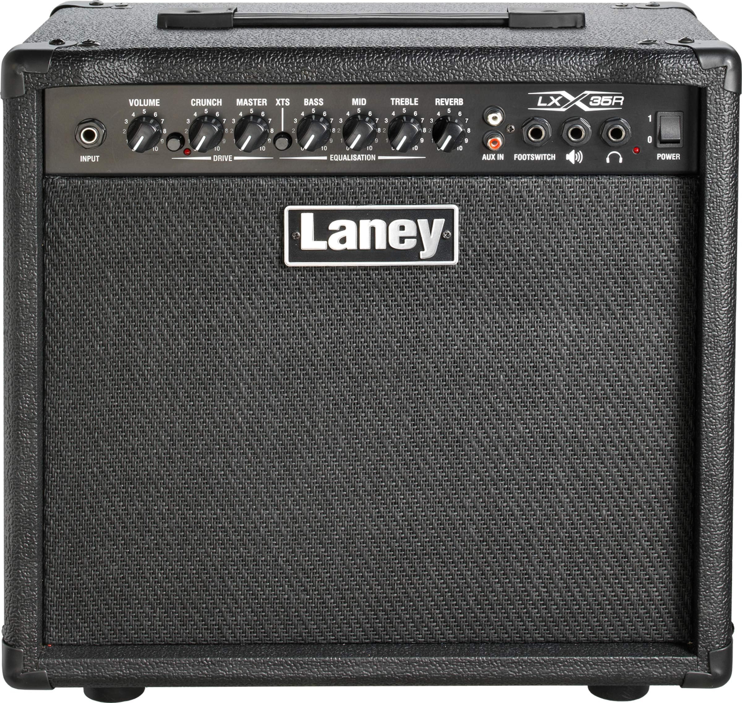 LaneyLX Series LX35R - Guitar Combo Amp - 25 W - 10 Inch Woofer - With Reverb,Black