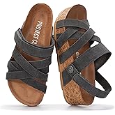 Project Cloud 100% Genuine Leather Platform Sandals Women – Strappy Wedges with Comfortable Plush Insole – Lightweight & Non Slip Wedge Sandals for Women 2026