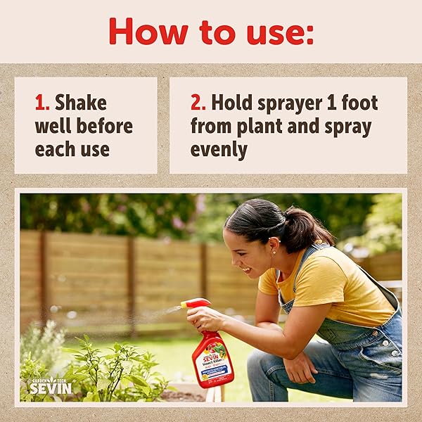 SEVIN INSECT KILLER READY TO USE 32 OZ