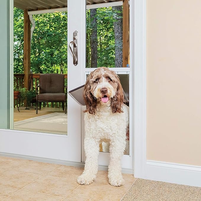 hartman pacific 300 x 180mm medium pet door for patio and sliding doors